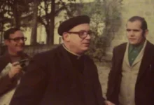 Imagen de Monseñor Enrique Angelelli en la Iglesia Catedral de Córdoba