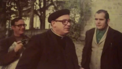 Imagen de Monseñor Enrique Angelelli en la Iglesia Catedral de Córdoba