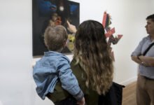Imagen de la inauguración de la exposición 'Bestiario' en el Centro de Arte Contemporáneo Chateau – Antonio Seguí