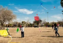 Niños jugando en un parque de Córdoba