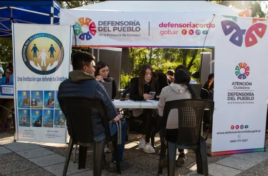 Defensoría del Pueblo en barrio Empalme, Córdoba
