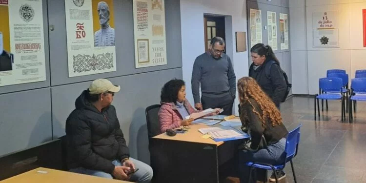 Exterior del Centro de Atención a Personas Migrantes y Refugiadas (CAPeM) en Caseros 356, Córdoba