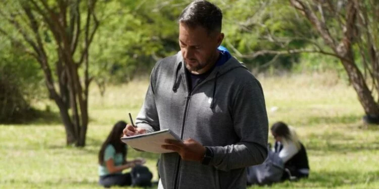 Docentes en una formación sobre biodiversidad y sostenibilidad