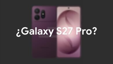 Render del Samsung Galaxy S27 Pro con módulo de cámara tipo barra