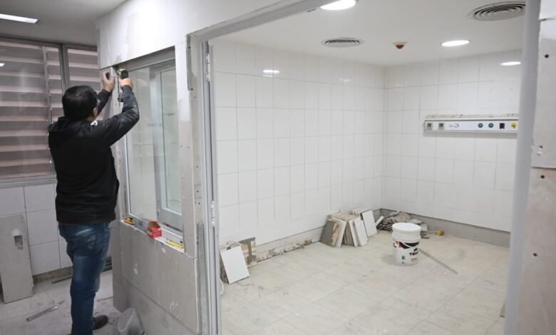 Imagen de la modernización de la UTI del Servicio del Quemado del Hospital Córdoba