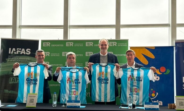 Presentación del programa 'Ganá con Tu Club' en el Centro Provincial de Convenciones de Paraná