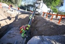 Imagen de la avenida Bodereau durante la obra de transformación
