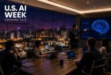 Imagen de una conferencia sobre inteligencia artificial en Córdoba
