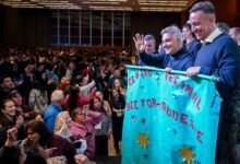 Vecinalistas reunidos en el Centro de Convenciones Juan Bautista Bustos