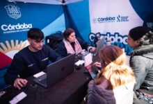 Imagen de la jornada de servicios de Córdoba Cerca Tuyo en el barrio San Martín