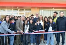 Inauguración del nuevo edificio de la Escuela de Formación Profesional en Santa Rosa de Calamuchita