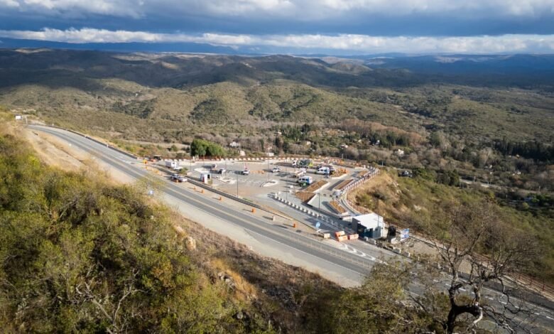 Mirador panorámico de la Ruta Provincial 34 con vistas al Valle de Punilla