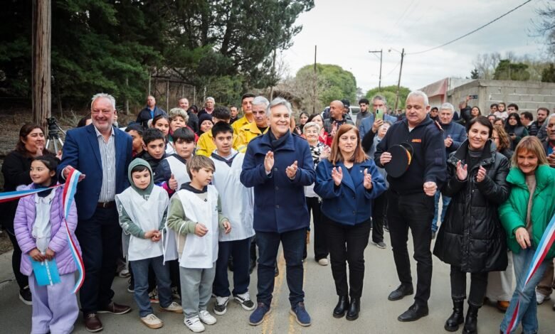 Inauguración de la Ruta Provincial S-528
