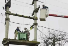 Imagen de la jornada «Una Red Más Sustentable» en Anisacate, con la colocación del primer biotransformador y la instalación de biocrucetas sostenibles