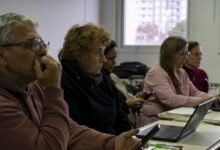 Docentes de matemáticas participando en la formación virtual del Ministerio de Educación en Córdoba