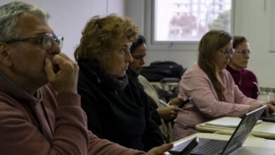Docentes de matemáticas participando en la formación virtual del Ministerio de Educación en Córdoba