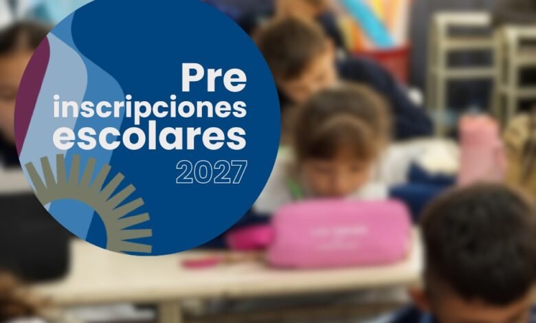 Formulario de preinscripción online para 1.º grado del ciclo lectivo 2027 en Córdoba