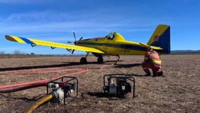 Imagen de una base aérea en Córdoba