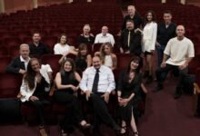 Elenco de la Comedia Cordobesa en escena