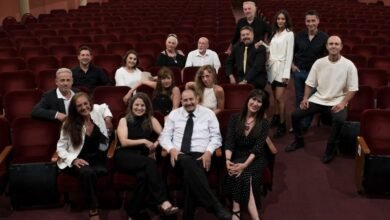 Elenco de la Comedia Cordobesa en escena