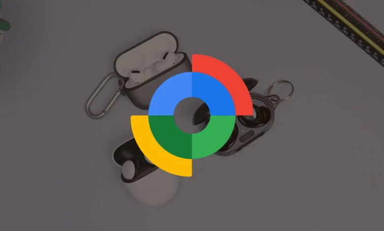 Imagen del Localizador de Google en acción, mostrando la lista de dispositivos conectados y la opción de eliminar auriculares asociados.