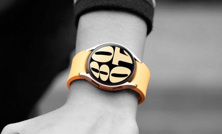 Imagen de un reloj Samsung con Wear OS