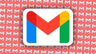 Correo electrónico de Gmail en una pantalla de computadora