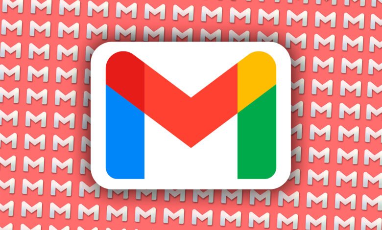 Correo electrónico de Gmail en una pantalla de computadora