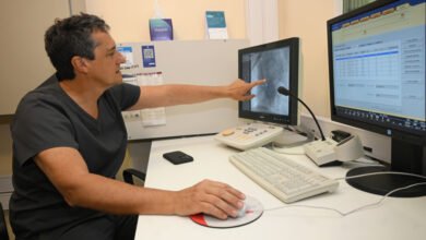 Equipo médico del Hospital de Niños de Córdoba durante la intervención