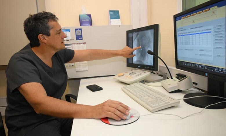 Equipo médico del Hospital de Niños de Córdoba durante la intervención