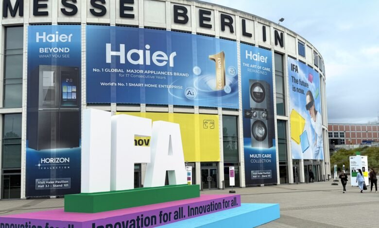 Haier Multi Care Laundry Studio con cuatro tambores y pantalla inteligente