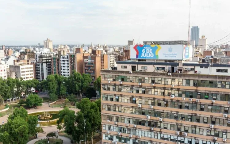 Operativo de simulacro de inundación en el barrio Villa Páez, Córdoba