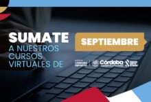 Imagen promocional de los cursos virtuales de la Agencia Córdoba Deportes