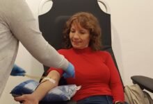 Cartel de la campaña de donación de sangre en Córdoba, septiembre 2026