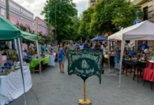 Obras del Paseo de las Artes en el barrio Güemes, Córdoba