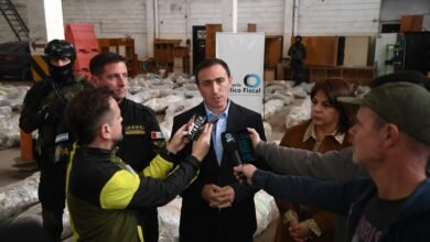 Incineración de bultos de droga en la provincia de Córdoba, con hornos y filtros sanitarios.