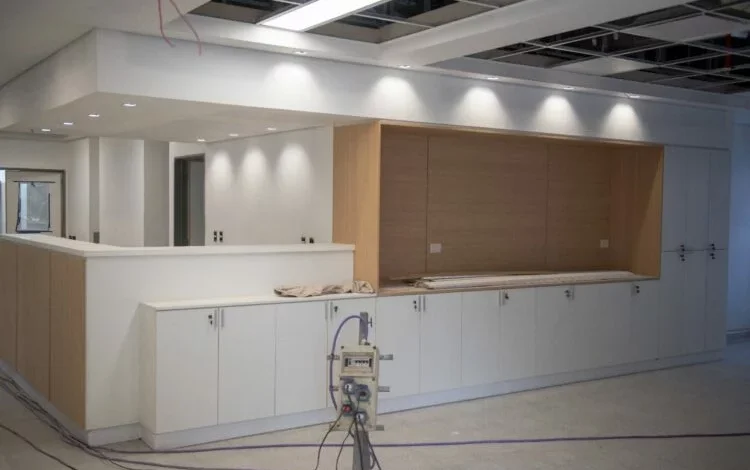Obra final de la ampliación del Hospital Príncipe de Asturias en Villa El Libertador