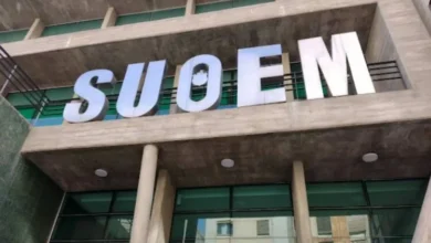 Representantes del SUOEM en la sede del sindicato de Córdoba