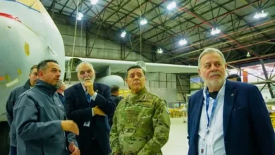 Fábrica Argentina de Aviones FAdeA en la planta de Córdoba