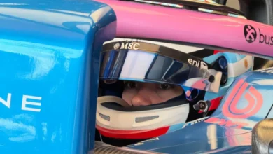 Franco Colapinto en el GP de Azerbaiyán 2024 tras colisión