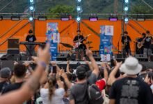 Jóvenes músicos ensayando para Rockeritos CBA 2027 en la Agencia Córdoba Cultura