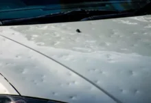 Daños por granizo en vehículos de Córdoba tras la tormenta