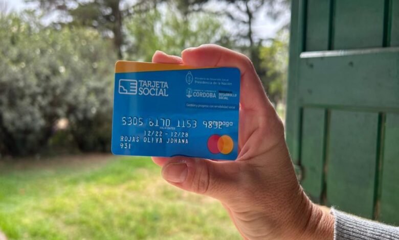 Tarjeta Social del Gobierno de Córdoba con monto de 35.000 pesos