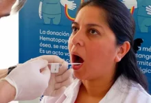 Jornada de inscripción de donantes de médula ósea en el ECODAIC, barrio Güemes, Córdoba
