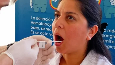 Jornada de inscripción de donantes de médula ósea en el ECODAIC, barrio Güemes, Córdoba