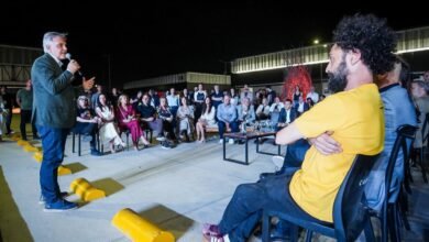 Vista panorámica del Espacio Unmol con obras de arte contemporáneo durante la apertura del MAC 2026