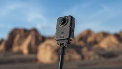 DJI Osmo 360 II cámara 360 grados 8K 60 fps en acción