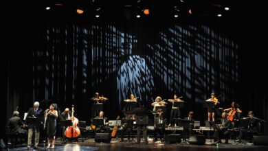 Orquesta Provincial de Música Ciudadana rindiendo homenaje a la canción de Eladia Blázquez en su función del 5 de marzo de 2023