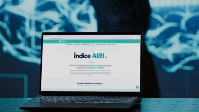 Captura del Portal IA de Competitividad Córdoba mostrando el autodiagnóstico AIRI
