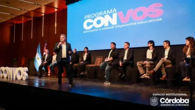 Presentación del programa Con Vos para prevenir la desvinculación escolar en Córdoba